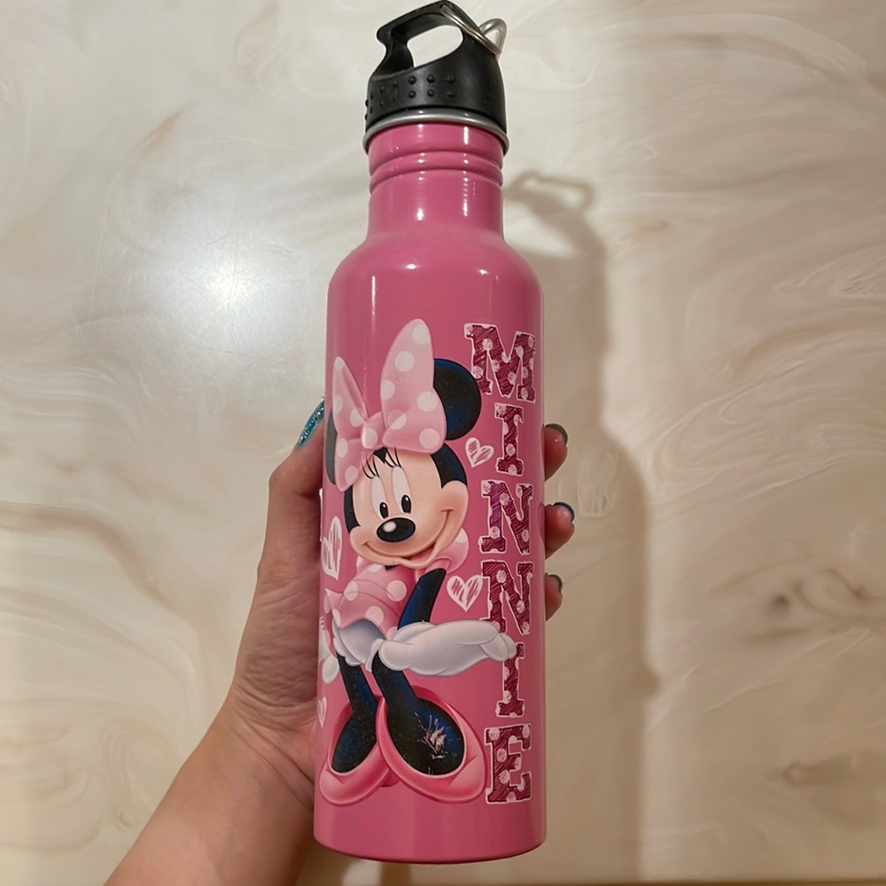 Disney Minnie Mouse Steel Water Bottle